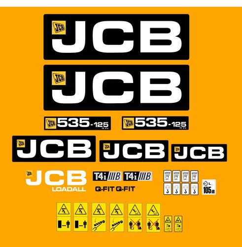 Jcb 535 125 viz decal - jcb,