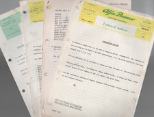 Alfa Romeo Direction Service Information Sheets & Technical Bulletin 1974