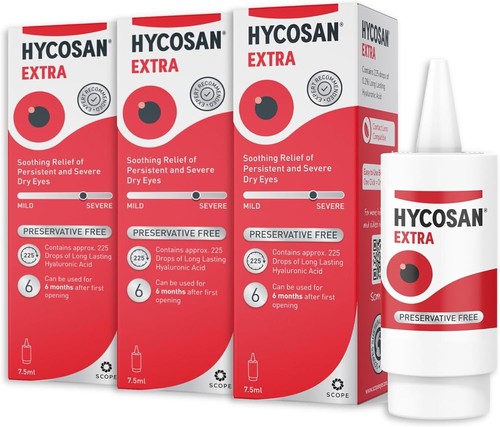 Offer dry eye drops - offer, hycosan