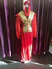 Harem Girl / Arabian Dancer - Red/Gold 14/16