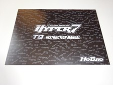 NITRO 1/8 RC BUGGY HYPER 7 TQ INSTRUCTION MANUAL NEW