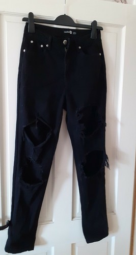 Nwot boohoo blue - nwot, ripped