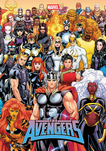 Avengers wraparound cover - #36,