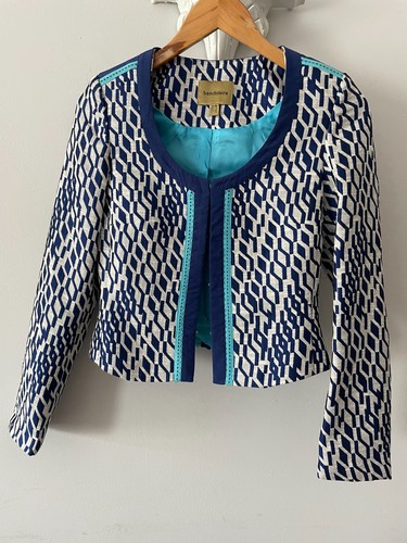 Designer short brocade bolero - short,