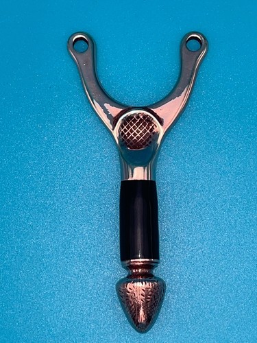 Hand made solid brass - hand, catapult