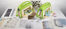 2  X Cuttlebug Die Cutter And Embosser Manual Machines With Extras Shown