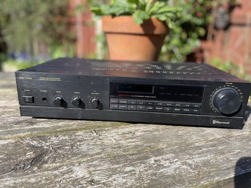 Sherwood 1140 black stereo - sherwood,
