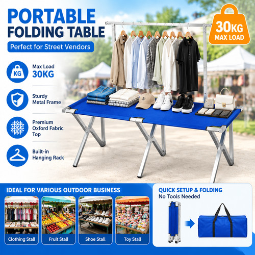 Folding table flea market - flea,