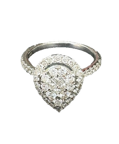 Stunning solid white gold 5 - solid, 1.5