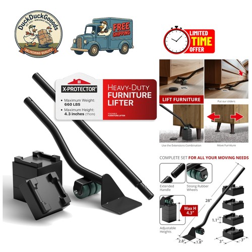 Versatile furniture lifter - versatile,