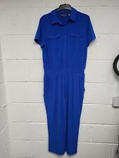 Ruth Langsford Royal Blue Jumpsuit. Size Large P.Short Sleeve Shirt.PW2002314