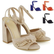 Womens High Heel Ankle Strap