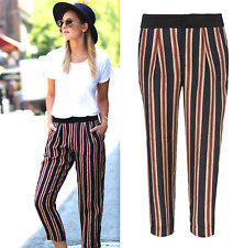 ZARA SILK TROUSERS STRIPE