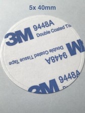 5x 40mm Double Sided Adhesive Ring For Bezel Insert 