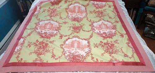 Homemade toile square