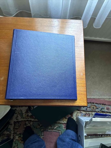 Exeter stamp album blue - 5,
