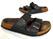 Mens BETULA by BIRKENSTOCK ARIZONA Dark Brown Double Strap Sandals Size UK 9 43
