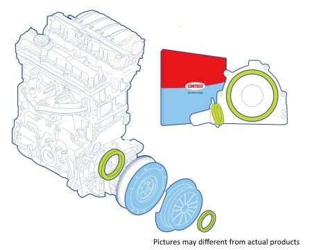 Shaft seal set clutch - seal,