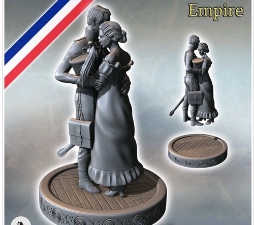 54mm french napoleonic hussar - french,