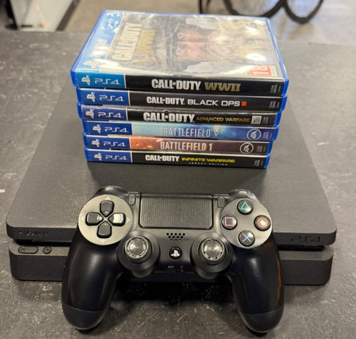 Sony playstation slim 500gb - 4,