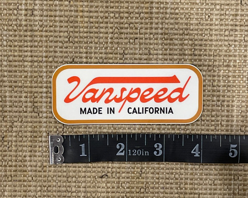 Vanspeed sticker label - vanspeed, logo