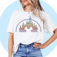 Disney princess castle t - castle, t-