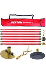 Pro 30ft Drain Rod Set Kit