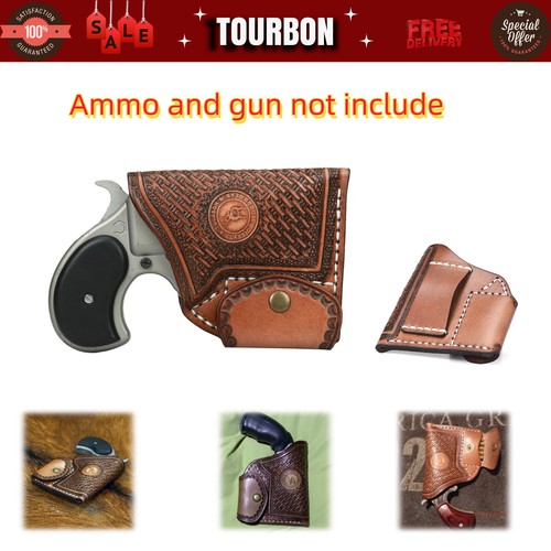 Tourbon retro leather - retro, gun
