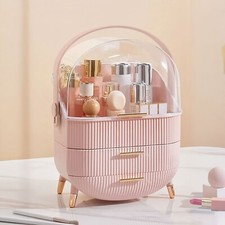 Cosmetic Storage Organiser Makeup Three Layer Skincare Display Box Case UK