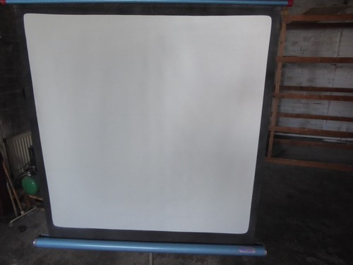Vintage projector screen - projector, by