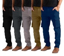 Mens Stretch Cargo Flex Work