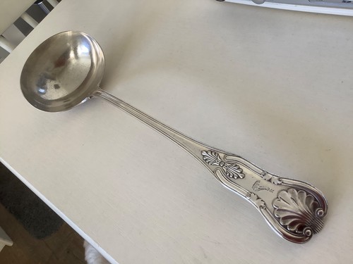 Antique silver plate punch - antique,