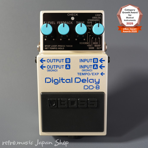 Boss digital delay guitar - boss, dd-8