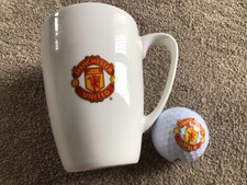 Official Manchester United Gift Set Mug & Golf Ball.
