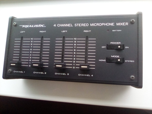 Realistic channel stereo - realistic, 4