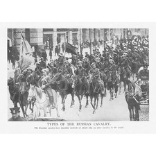 WW1 Russian Cavalry - Antique
