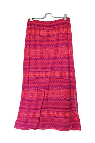 Vtg neon pink purple - neon, aztec