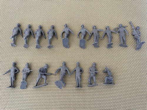 Vintage gray plastic - plastic, toy