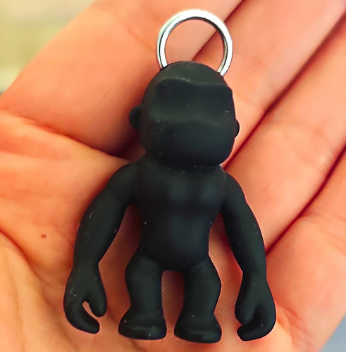 Kipling black monkey key chain - kipling,