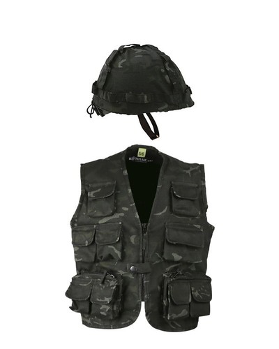 New kids helmet vest set - helmet,
