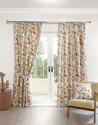 Pencil pleat curtains pair - curtains,
