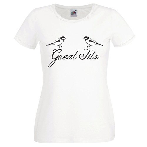 Great tits tshirt joke - tshirt,