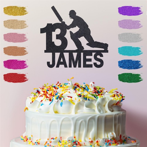 Personalised cricket cricketer - personalised,