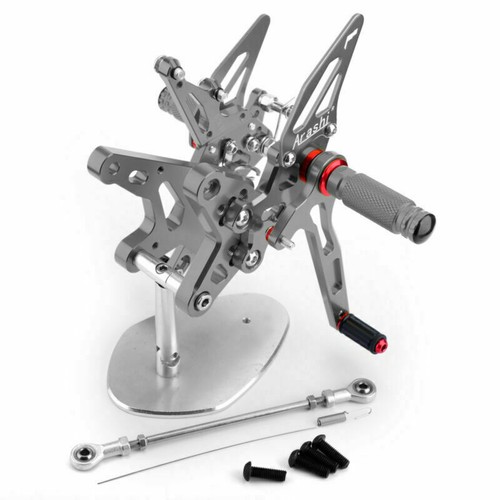 Aluminum rearsets footpeg - aluminum,