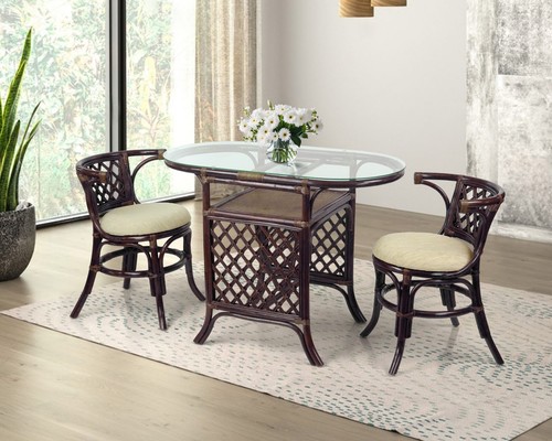 Borneo handmade rattan dining - handmade,