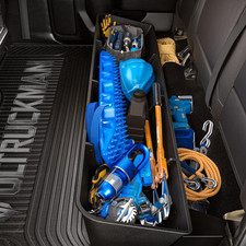 Rear truck underseat storage - truck,