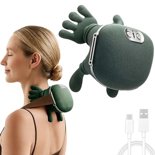 Neck shoulder massager with - massager,