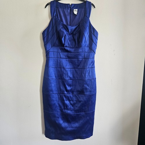 Sangria cobalt blue satin - sangria,