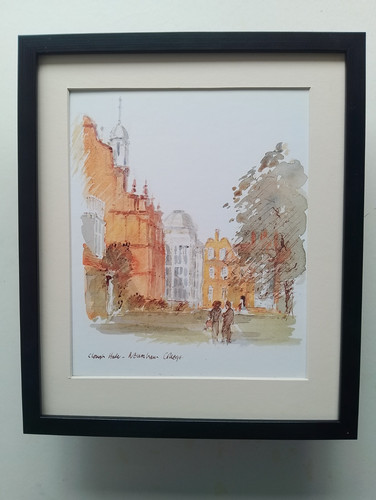 Hugh casson print newnham - casson,
