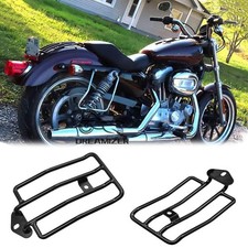 For Harley Sportster XL883 XL1200 Motorcycle Rear Solo Seat Luggage Rack Shelf